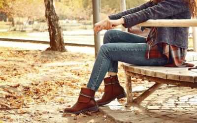 Brązowe botki z czym nosić na co dzień?